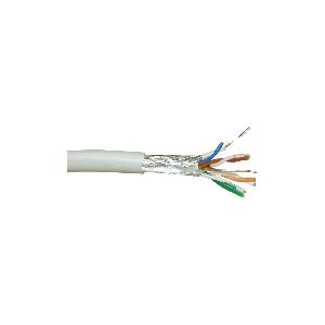 InLine® Verlegekabel, SF/UTP, Cat.5e, AWG24 CU, halogenfrei, 100m 73100U