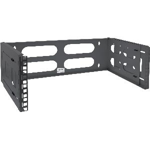 InLine® 19" Rack zur Wandmontage, 4HE, 24-40cm Tiefe, schwarz 19104A