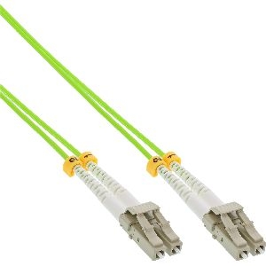 InLine® LWL Duplex Kabel, LC/LC, 50/125µm, OM5, 2m 88542Q