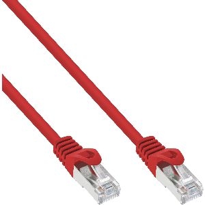 InLine® Patchkabel, F/UTP, Cat.5e, rot, 2m 71502R