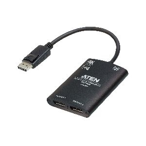 ATEN VS92DP Video-Splitter True 4K DisplayPort 2-fach MST Hub 57722D