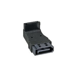 InLine® SATA Adapter Stecker / Buchse, gewinkelt nach oben 27700C