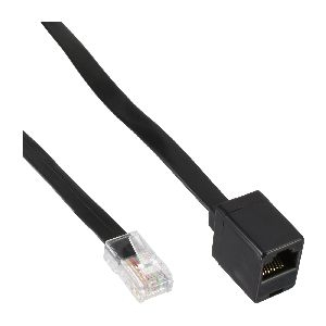 InLine® ISDN-Verlängerung, RJ45 (8P8C) Stecker / Buchse, 10m 68827