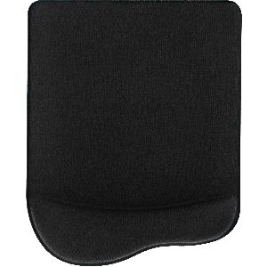 InLine® Maus-Pad, mit Gel Handballenauflage, 235x185x25mm, schwarz 55453S