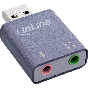 InLine® USB Audio Soundadapter, USB-A 33051E