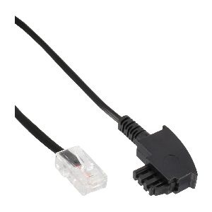 InLine® TAE-F Kabel für DSL-Router, TAE-F Stecker an RJ45 8P2C, 15m 18515