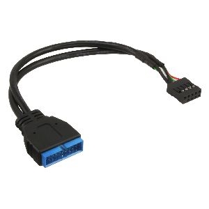 InLine® USB 2.0 zu 3.0 Adapterk. int., USB 2.0 Mainb./USB 3.0 int., 0,15m 33449I