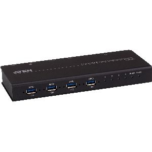 ATEN US3344I 4x4 USB 3.2 Gen.1 Switch, Industrie-Umschalter 33305E