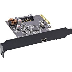InLine® Schnittstellenkarte, PCIe x4, USB 3.2 Gen.2x2, 1x USB-C 76660F