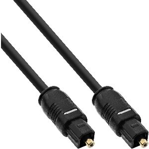 InLine® OPTO Audiokabel, Toslink Stecker / Stecker, 0,5m 89926