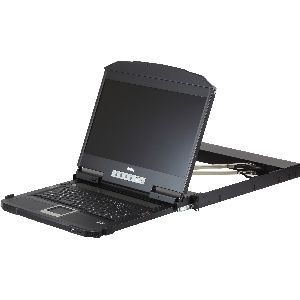 ATEN CL3800NW IT Kurze Dual-Rail 18,5"-LCD-Konsole (USB HDMI DVI VGA) IT-Layout 60712X