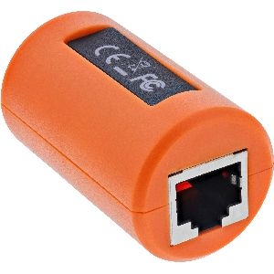 InLine® Überspannungsschutz RJ45-Kupplung für Netzwerk und POE 69990P