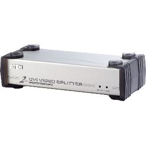 ATEN VS162 Video-Splitter DVI 2-fach Monitor-Verteiler mit Audio 57782A