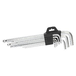 InLine® Sechskant Schlüssel-Set, lang, 9-teilig 43085