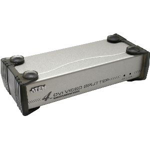 ATEN VS164 Video-Splitter DVI 4-fach Monitor-Verteiler mit Audio 57784A