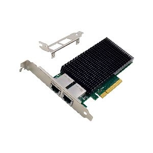 InLine® Dual 10-Gigabit Netzwerkkarte, 2x RJ45 10Gb/s, PCIe x8 51128A