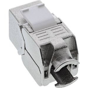 InLine® Keystone RJ45 Buchse, SNAP-In, Cat.8.1, schmale Ausführung 76202O