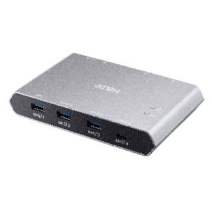 ATEN US3342 2-Port USB 3.2 USB-C Gen 2 Sharing Switch mit Power Pass-through 33305G