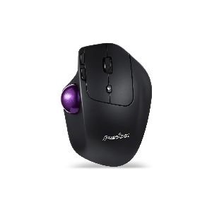 Perixx PERIMICE-720, Bluetooth, ergonomische Trackball Maus, schnurlos, schwarz 57142N