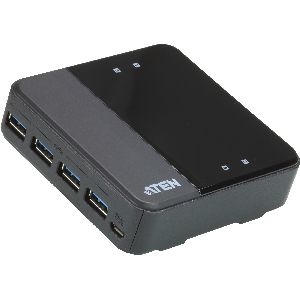 ATEN US3344 USB 3.2 Gen1 Switch, 4-Port Umschalter zur Peripherie Freigabe 33305D