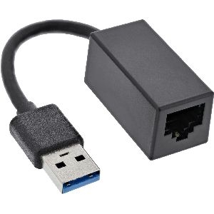 InLine® USB 3.2 Netzwerkadapter Kabel, Gigabit Netzwerk, USB-A 33380F