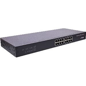 InLine® Gigabit Netzwerk Switch 16-Port, 1Gb/s, 19" 1HE, lüfterlos 32311O