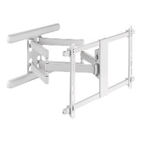 InLine® Premium Aluminium Wandhalterung, für Flach-TV (37-80"), weiß 23118W