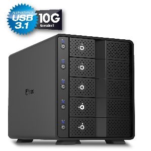 FANTEC MB-X5U31H Storagegehäuse 5x 3,5"/2,5" HDD/SSD USB 3.2 00044Y