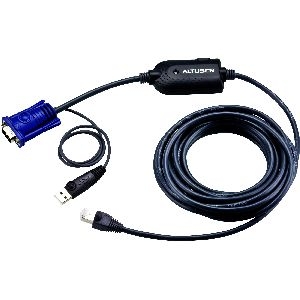 ATEN KA7970 KVM-Adapterkabel, CPU-Modul, VGA, USB, Länge 4,5m 62637I