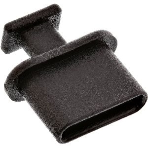 InLine® Staubschutz, für USB-C Buchse, schwarz 50er Pack 59948M