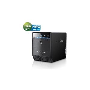 FANTEC QB-35U31 Storagegehäuse 4x3,5" SATA HDD/SSD, USB3.2, USB-C, 10G 00044U