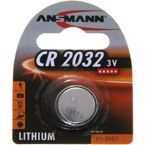 ANSMANN 5020122 Knopfzelle CR2032 3V Lithium Mainboardbatterie 01044