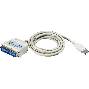 ATEN UC1284B Drucker-Adapterkabel USB zu Parallel IEEE1284, 1,8m 33386E