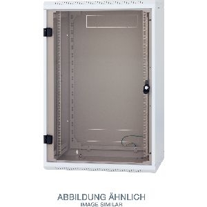 Triton RBA-18-AS4-CAX-A1 19" Wandschrank 18HE, 600x395mm, einteilig, grau 01919B