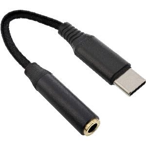 InLine® USB-C Audio Adapterkabel, USB-C zu 3,5mm Buchse 33054D