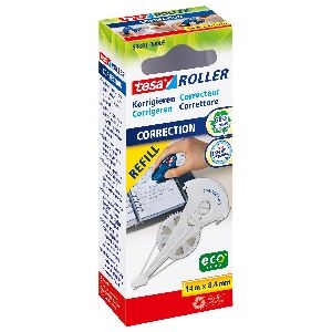 tesa® Roller Korrigieren ecoLogo® Nachfüllkassette, HFB, 14m x 8,4mm 11640U