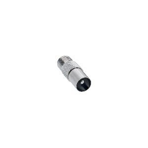 InLine® Koaxial Adapter, IEC- Stecker (Antenne) auf F-Buchse 69915D