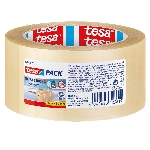 tesapack® Ultra Strong, transparent (PVC), 66m x 50mm 11640C