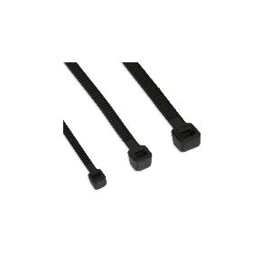 InLine® Kabelbinder, Länge 350mm, Breite 4,8mm, schwarz, 100 Stück 59963Q
