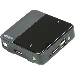 ATEN CS782DP KVM-Switch 2-fach, DisplayPort, USB, für 2 Displays, 4K 63602A