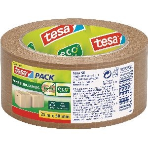 tesapack Klebeband ultra Strong Papier, fadenverstärkt, 25m 11649I