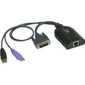 ATEN KA7166 KVM-Adapter, CPU-Modul, DVI, USB, Virtual Media 62637P