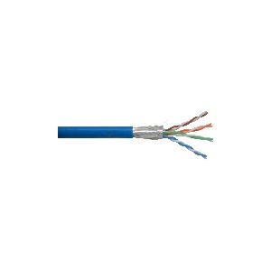 InLine® Patchkabel Cat.5e, blau, SF/UTP, AWG26, PVC, 100m 72099B