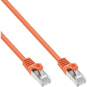 InLine® Patchkabel, SF/UTP, Cat.5e, orange, 1,5m 72514O