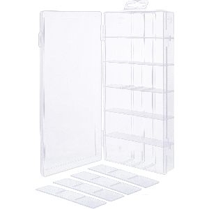 InLine® Kleinteilebox, 18 Fächer, Abmessungen: 207x110x27mm, transparent 43009O