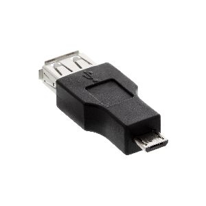 InLine® Micro-USB OTG Adapter, Micro-B Stecker an USB A Buchse 31608