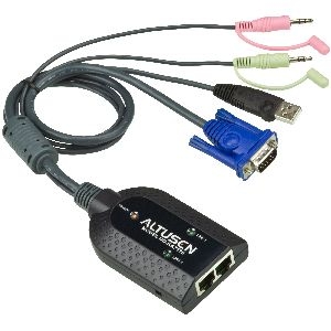 ATEN KA7178 KVM-Adapter, CPU-Modul, VGA, USB, Audio, Virtual-Media, Dualausgang 62637T