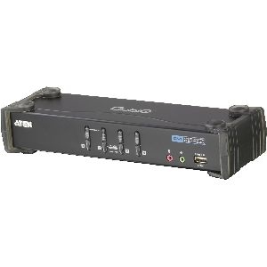 ATEN CS1764A CubiQ KVMP-Switch, 4-fach, DVI, USB, Audio 61614B