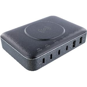 InLine® Qi Powerstation Multiport, Netzteil, Ladegerät, Wireless charging 31517K